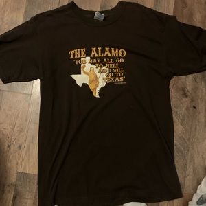 vintage the alamo davy crockett shirt